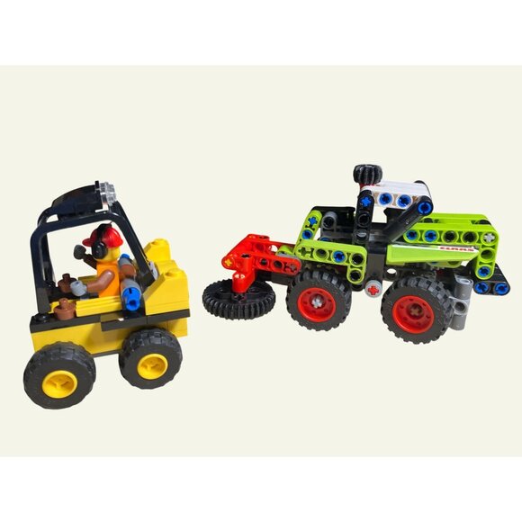 LEGO-Compatible Construction Farming Creative Building Toy Vehicle Set - Picture 3 of 16
